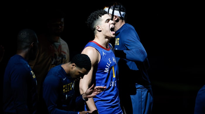 Michael Porter Jr. with the Nuggets.